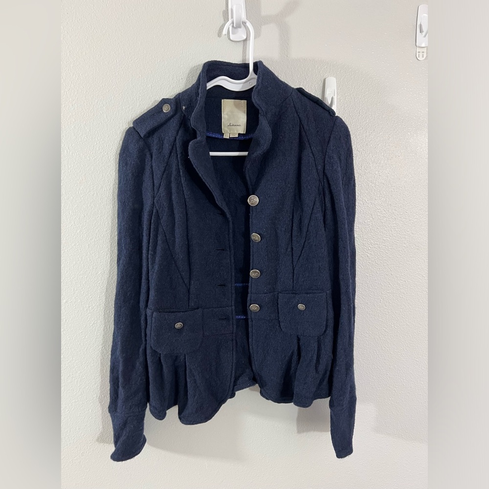Anthropologie Elevenses coat size 2